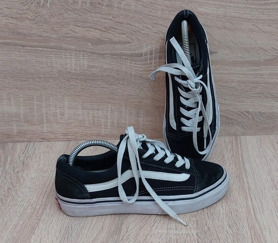 Vintage 80s Vans Shoes Size: US 7 Men/ 8.5 Women/… - image 2