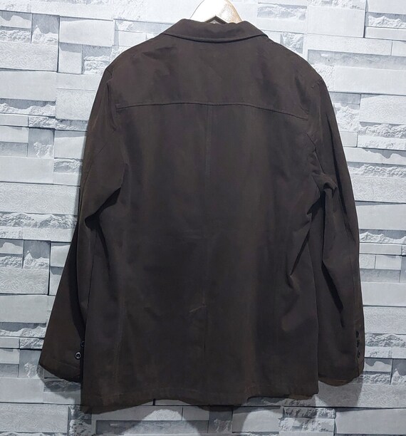VTG Burberry Leather Suede jacket Size: 60/L/XL/ … - image 4