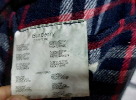 Chaqueta Burberry vintage de los a os 90 Tama o del abrigo XL