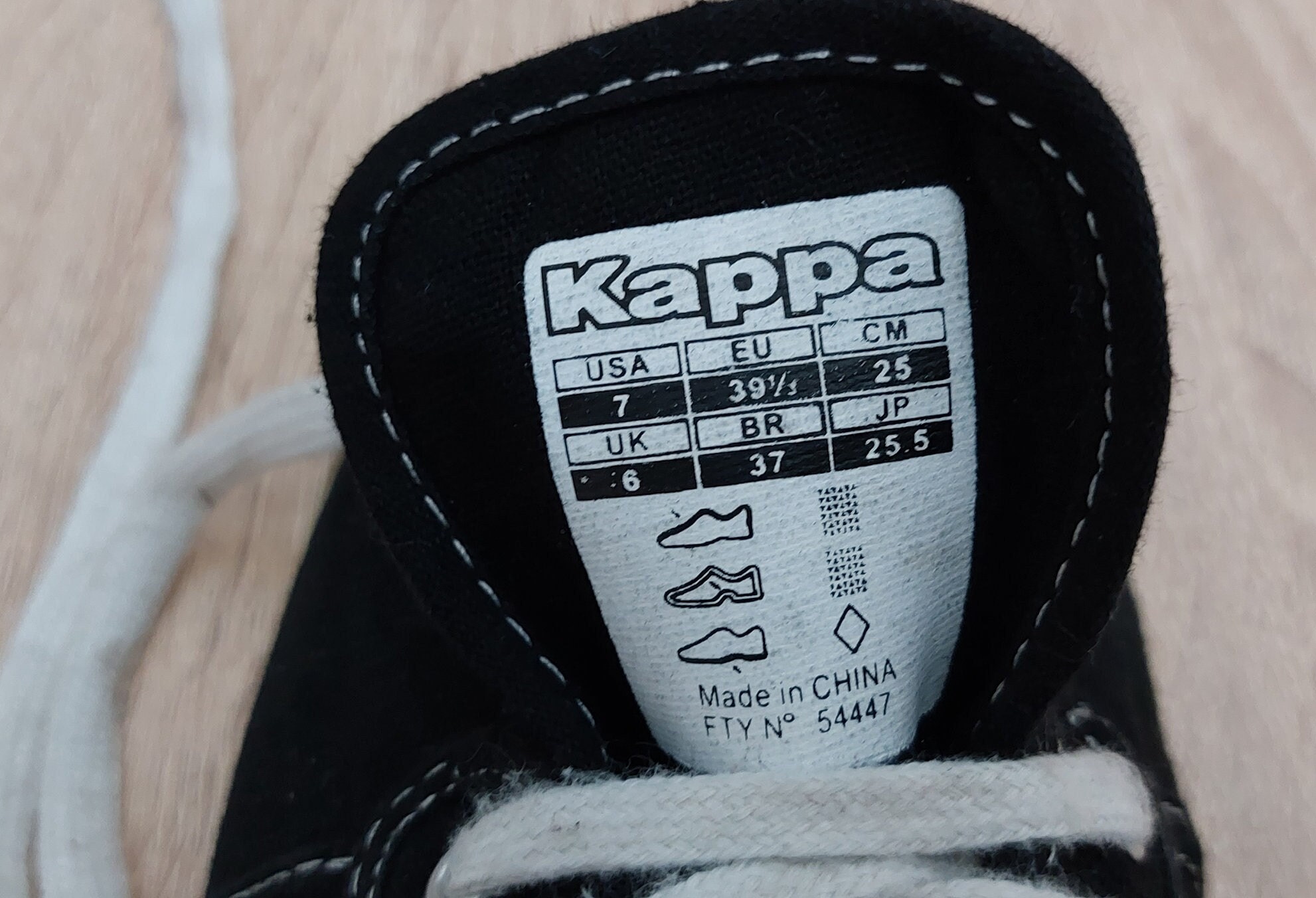 Vintage 90s Kappa Sneakers Size: Shoes/ US 39.5 7/ Antique EUR/ Etsy Kappa Kappa UK/ Sneakers 6 - Shoe Retro
