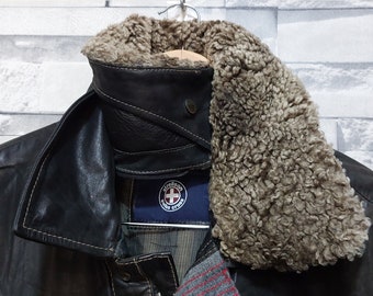 Authentische Strellson Lederjacke Size: L/ Antike Strellson Leder - Main Image