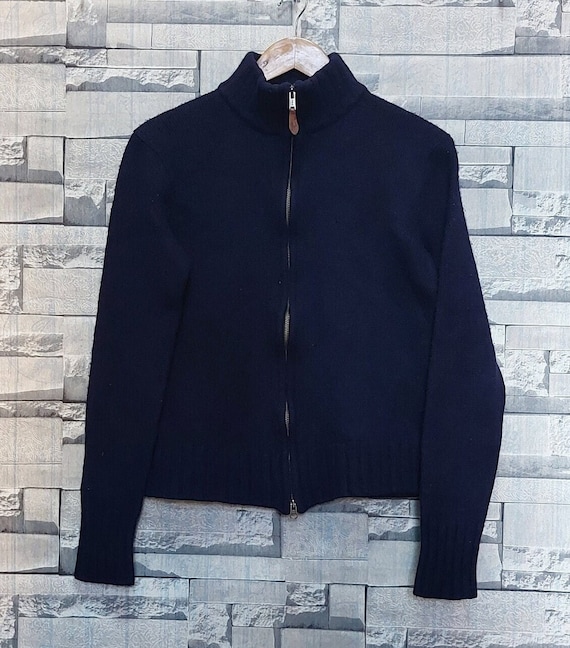 Luxury Polo Wool Pullover Size: M/ Vintage Retro … - image 2