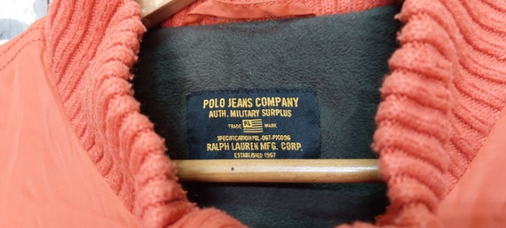 Vintage 90s Polo Ralph Lauren jacket Size: L/ Aut… - image 8