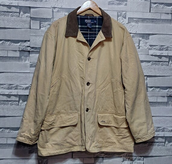 VTG 90s Polo Ralph Lauren jacket Size: L/ Antique… - image 2