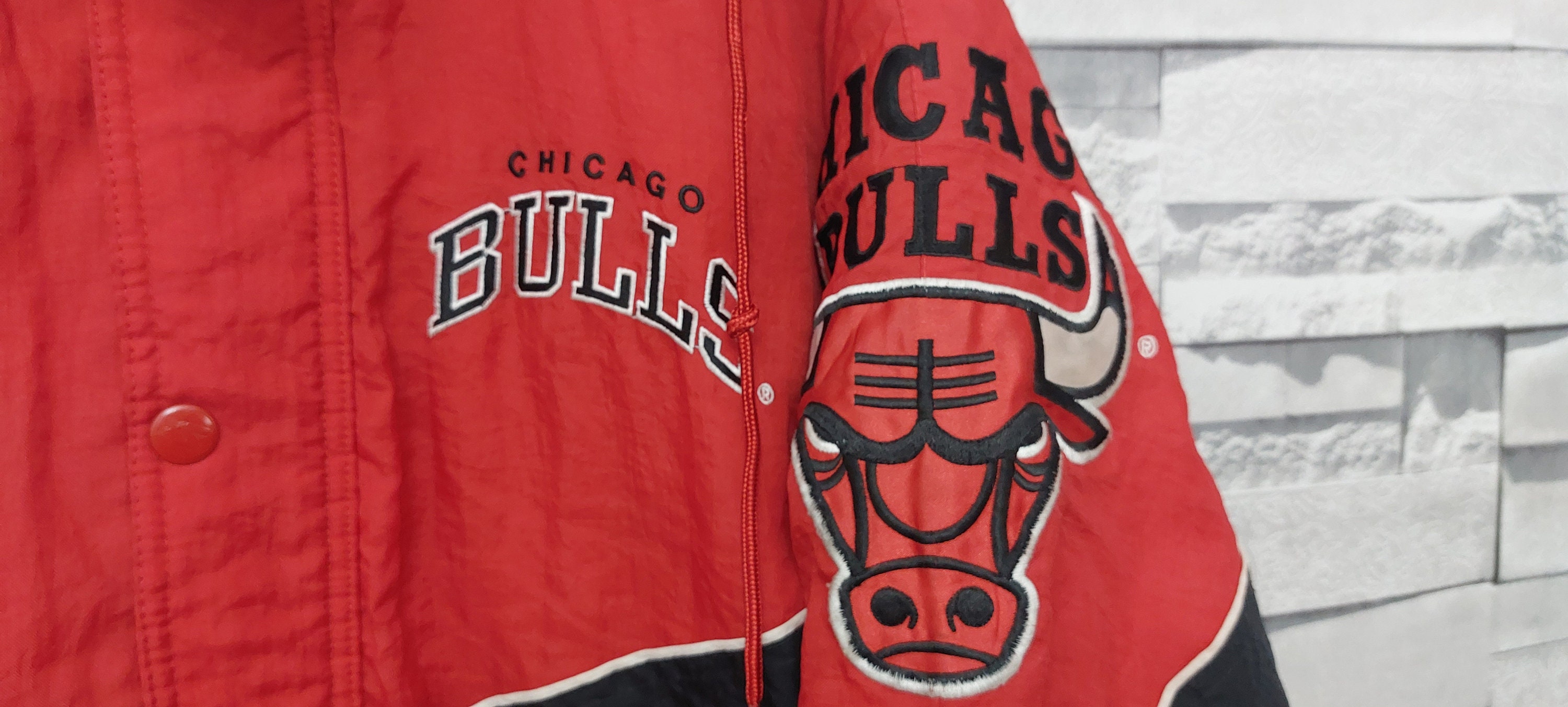 NBA 90's Starter Chicago Bulls Anorak Jacket Black (M) – Chop Suey