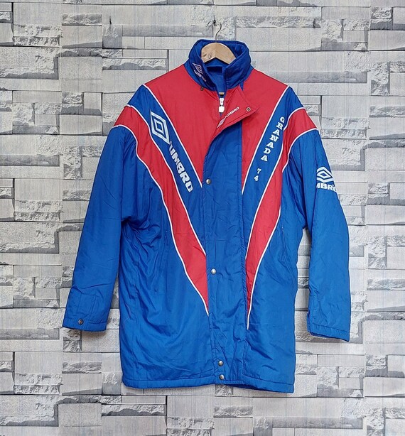 Vintage s UMBRO Jacket Coat Full Zip Size L/ Old School   Etsy