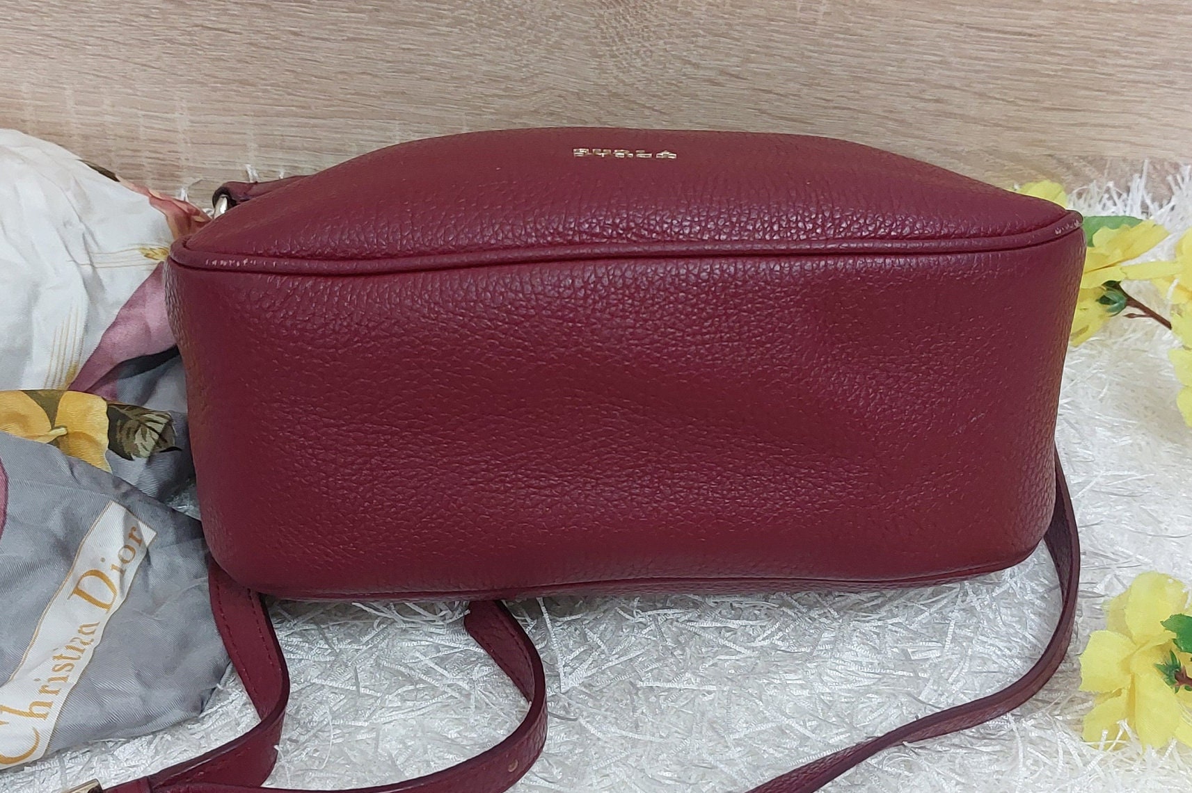Furla miky leather crossbody bag hotsell