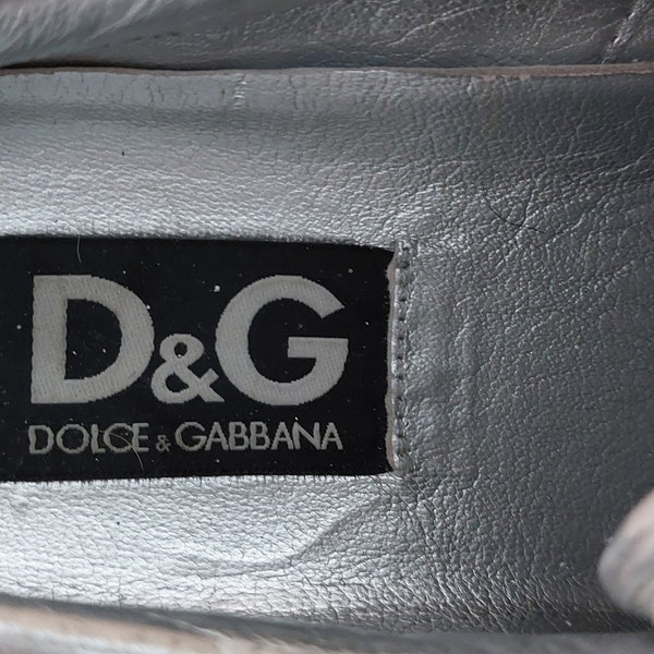 Vintage Dolce and Gabbana Shoes Sneakers Size:  UK 8 | US 9 / 43 EUR/ Antique D&G Shoes sneaker/ Retro Suede Sneakers/ Vintage Clothing men