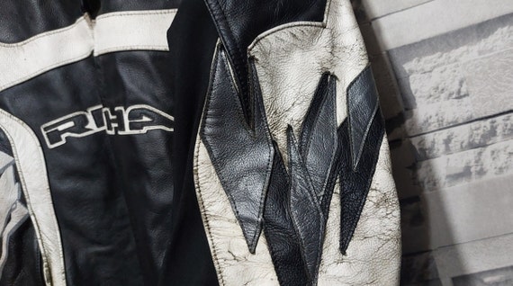 Vintage 90s Rider RICHA Leather Jacket Size: 48/ … - image 5
