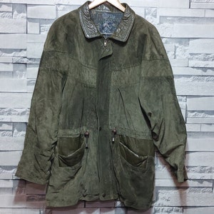 Taille de la veste en cuir vintage : M/ Veste en cuir Diana antique bohème hippie/Manteau en cuir authentique/Manteau Diana Piel rétro/Vêtements vintage pour hommes