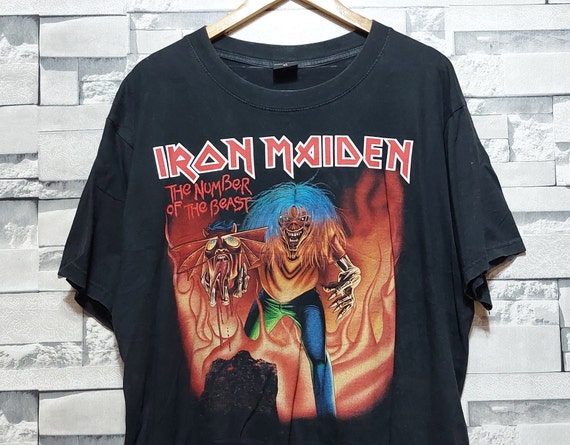 Iron Maiden Vintage Tシャツ Lサイズ Vintage Iron Maiden T-shirt Size: XL| Authentic Metal Music