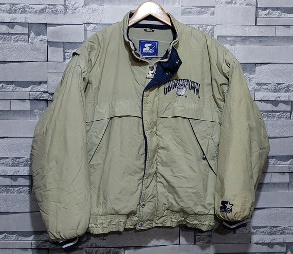 Georgetown hoyas new arrivals starter jacket Georgetown hoyas new arrivals starter jacket