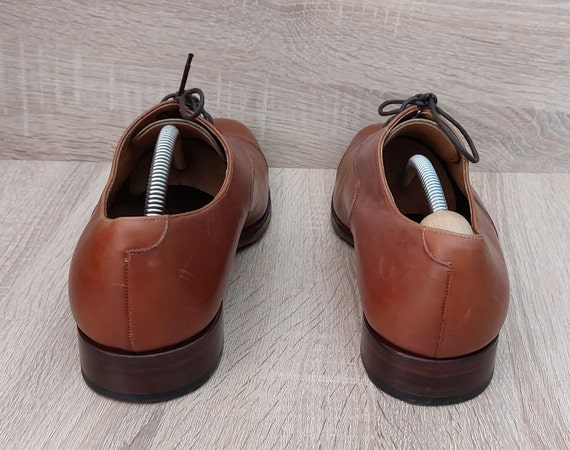 Vintage Yanko Goodyear Welted Leather Men's Shoes… - image 4
