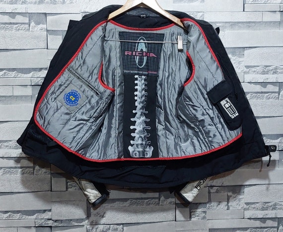 Vintage 90s Rider RICHA Leather Jacket Size: 48/ … - image 8