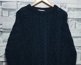 VTG Made in UK Limited Edition Knitwear Size: XL/ Antique Pullover men/ Retro Knitted Sweater/ Luxury Outdoor Sweater/ Vintage Clothing men