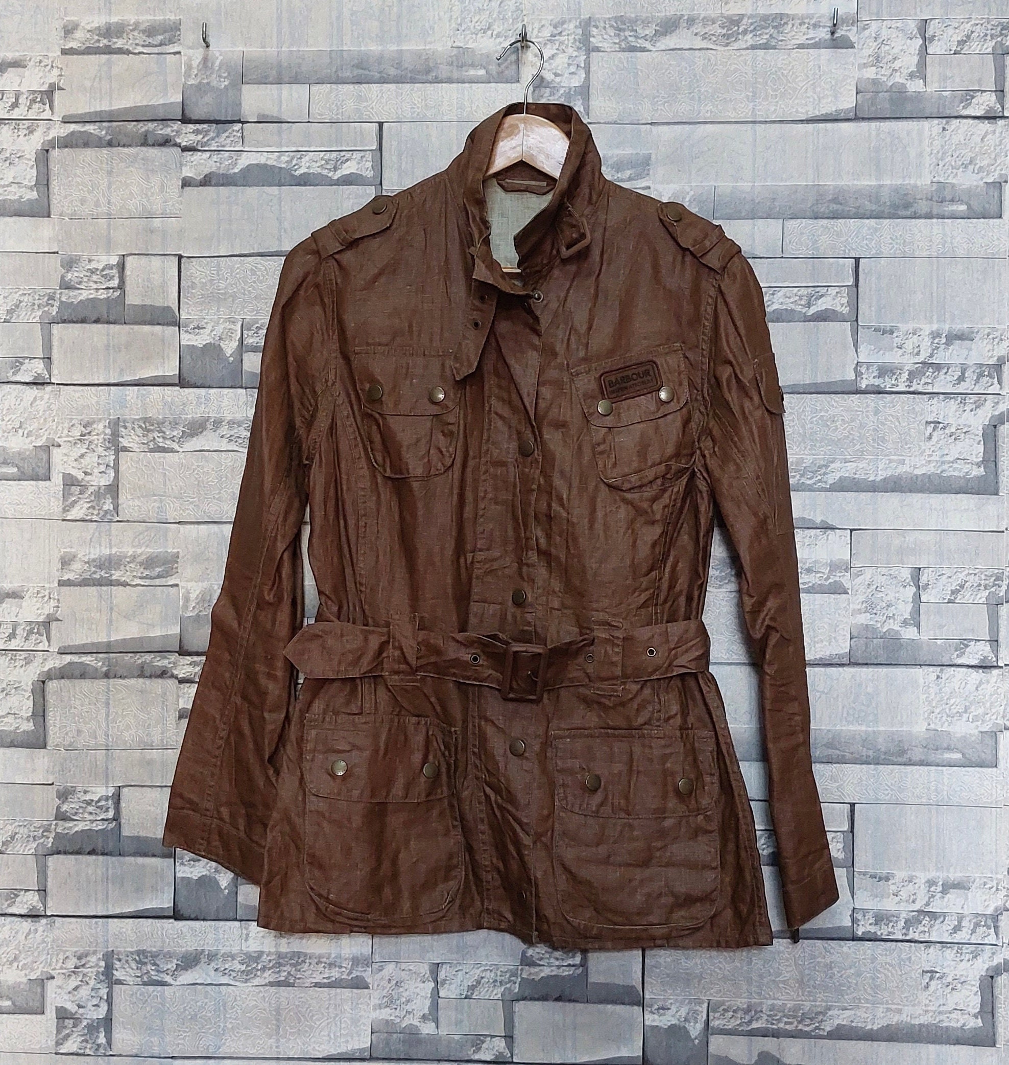 Deadstock” 90s BARBOUR SOLWAYZIPPER c44-