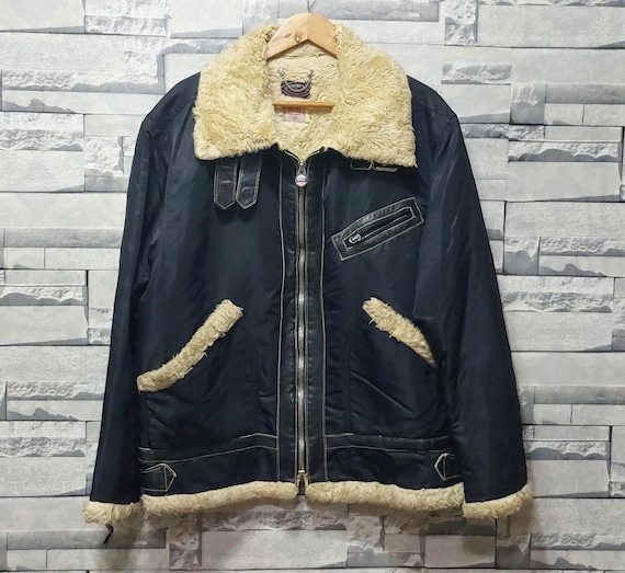 Sherpa Jacke Jeansjacken Herren Mit Fell Jeansjacke Mit Fellfutter