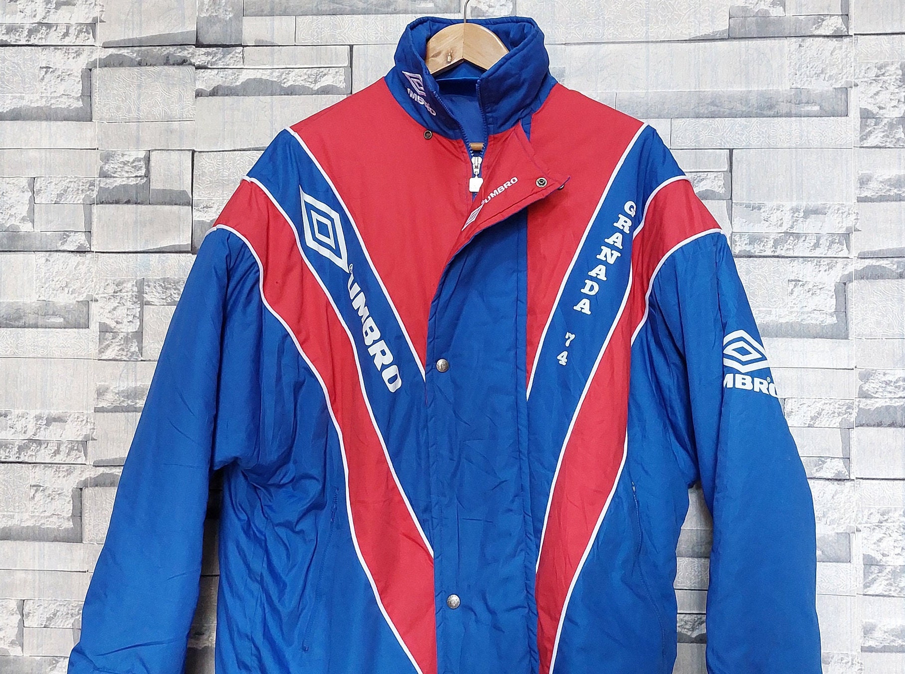 Umbro 90s Vintage HalfZipBlouson肩幅50