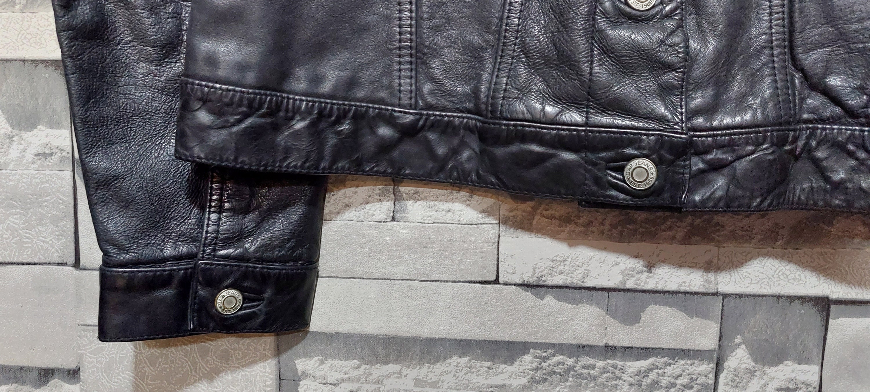Vintage Leather GAP Jacket Women Size: M/ Motorcycle GAP Jeans Leather  Jacket/ Retro 90s Leather GAP Jacket/ Authentic Leather Riders Jacket - Etsy