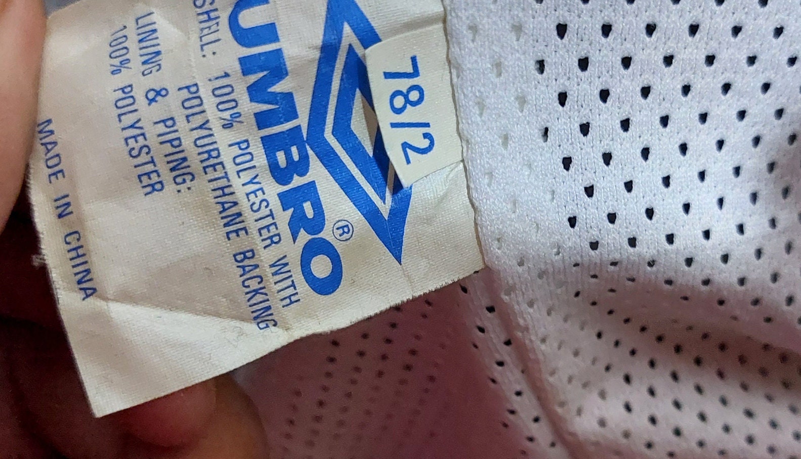 Vintage 90s UMBRO Jacket Full Zip Size: XL/ Antique Umbro Vintage 90s UMBRO Jacket Full Zip Size: XL/ Antique Umbro