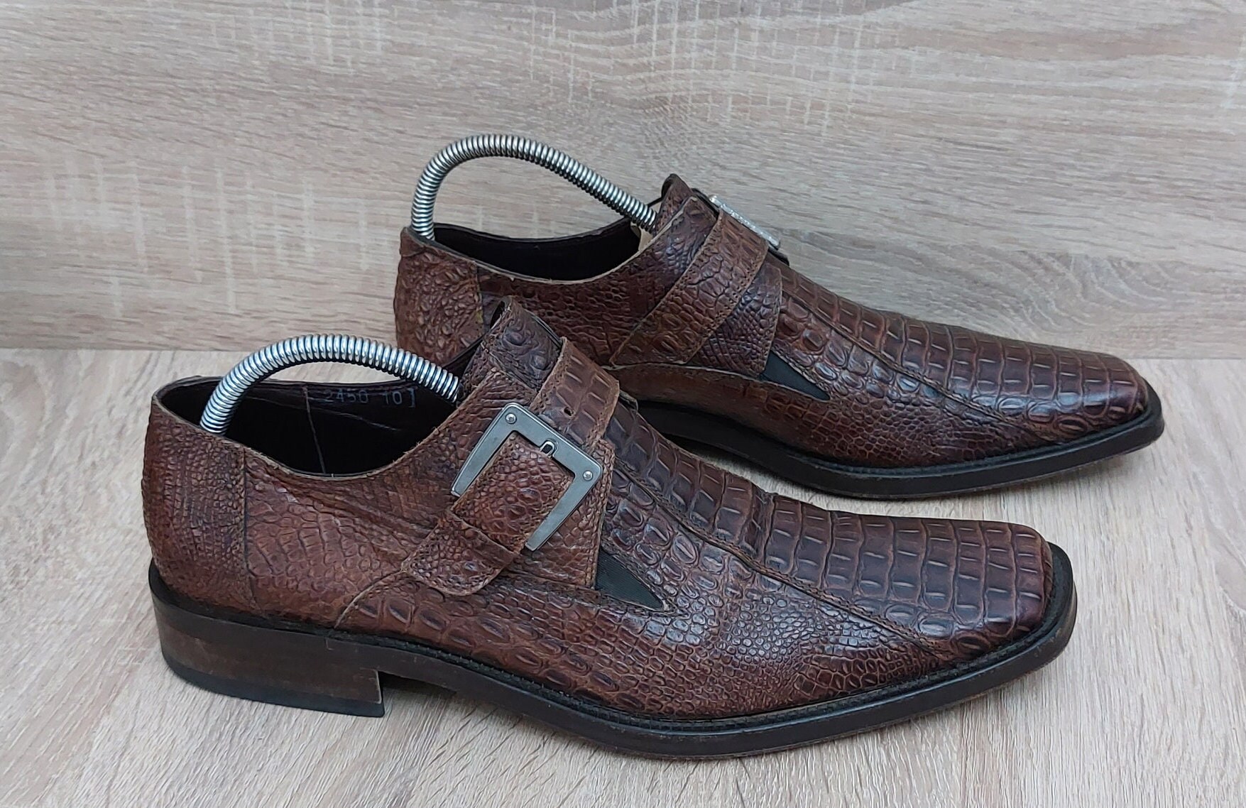 Antique Cesare Paciotti Crocodile Shoes Size US 10 UK 9 44 Eur Vintage Leather Cesare Paciotti Sneakers Vintage Clothing Men Etsy Ireland