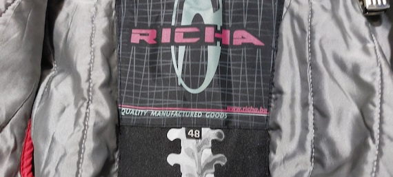 Vintage 90s Rider RICHA Leather Jacket Size: 48/ … - image 10