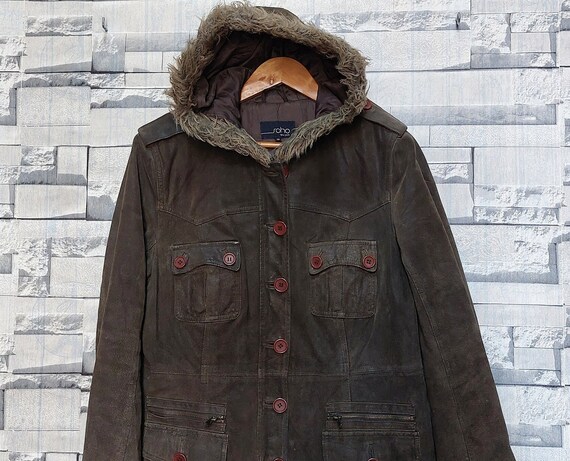 ジャケット・アウター Newyork Leather Jacket Ohotoro brown Newyork Leather Jacket Ohotoro brown