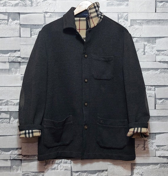 Autentica chaqueta Burberry de los anos 90 Tamano 5 L Chaqueta Burberry vintage Chaqueta Burberry antigua Chaqueta Burberry retro VTG Ropa vintage mujeres Etsy Mexico