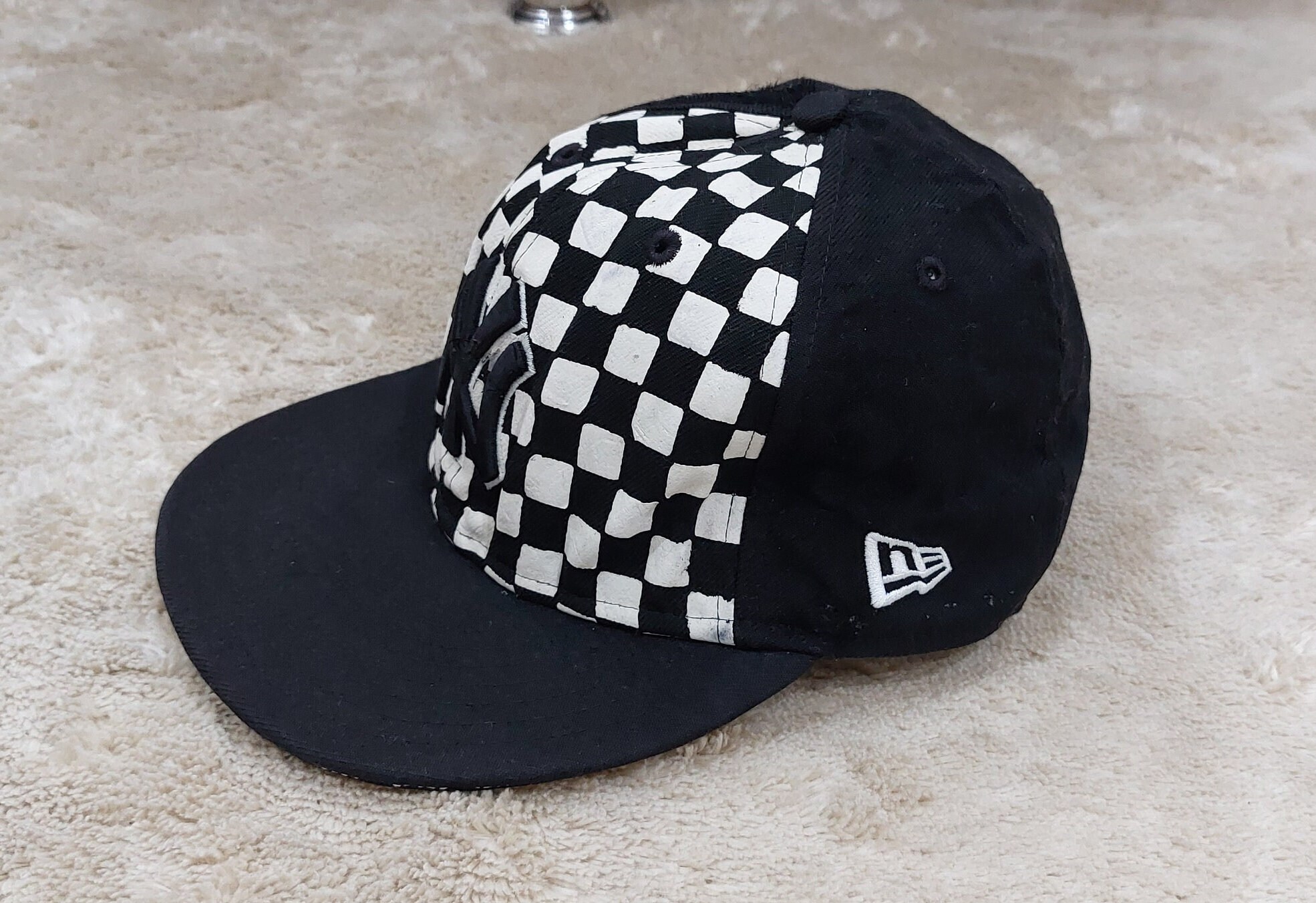 Vintage New York Black Snapback Cap Hat/ Sports New Era