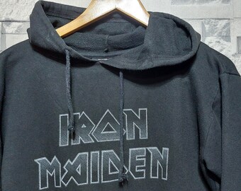 Antique Iron Maiden Hoodie Size: S| Vintage Metal Music Antique Iron Maiden Hoodie Size: S| Vintage Metal Music
