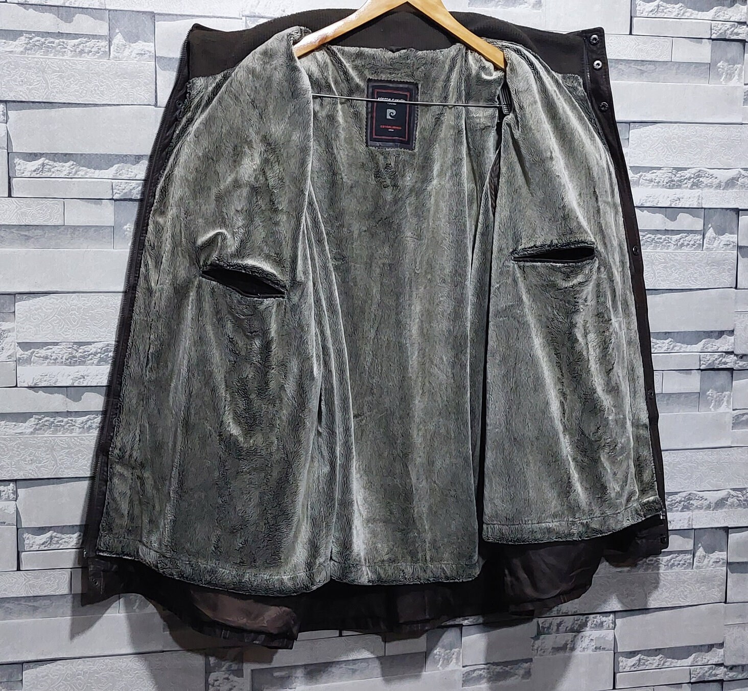 Antique Pierre Cardin Leather Jacket Size: XL/ Authentic Antique Pierre Cardin Leather Jacket Size: XL/ Authentic
