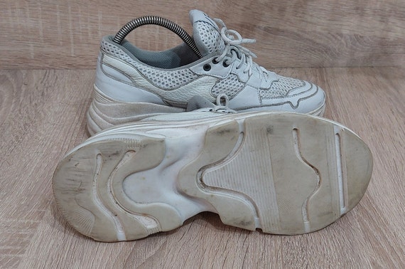 Vintage Selected Trainers Sports Sneakers Size:  … - image 7