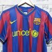 Authentic 90s Barcelona MESSI Football T-shirt Size: XS/ Antique Barca ...