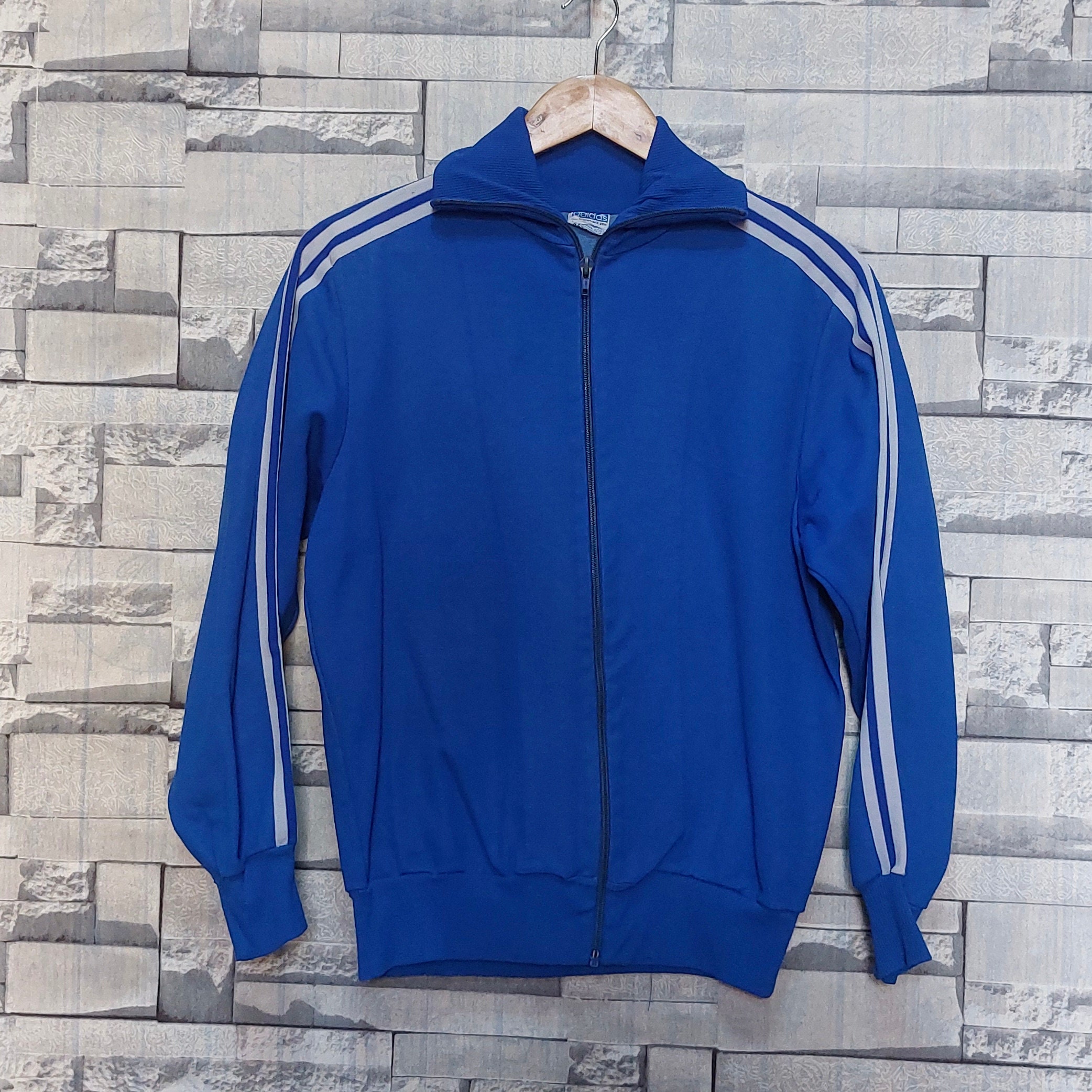 Vintage 90s Adidas Track Jacket Full Zip / Old School Adidas