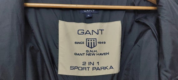 Vintage Gant Parka jacket Size: L/ Antique Gant F… - image 6