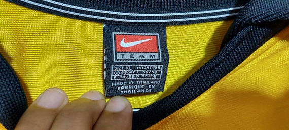 VTG 90s NIKE jersey T-shirt size: XL/ Retro Nike … - image 6