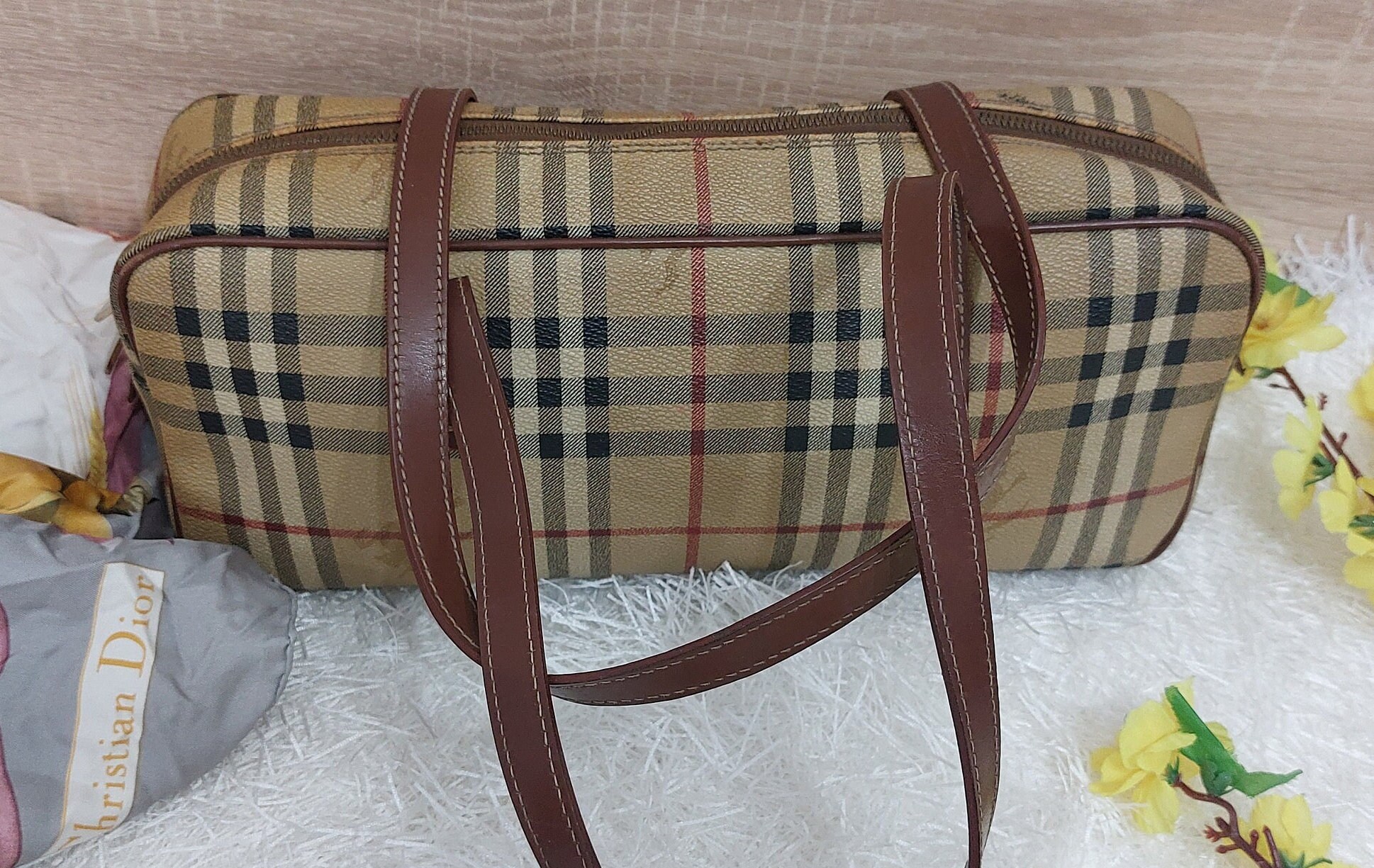 Antique Burberry Leather Bag Authentic Burberry Hand Purse Vintage Front Burberry Logo Shoulder Bag Luxury Burberry Bag Gift for Her Etsy Ireland