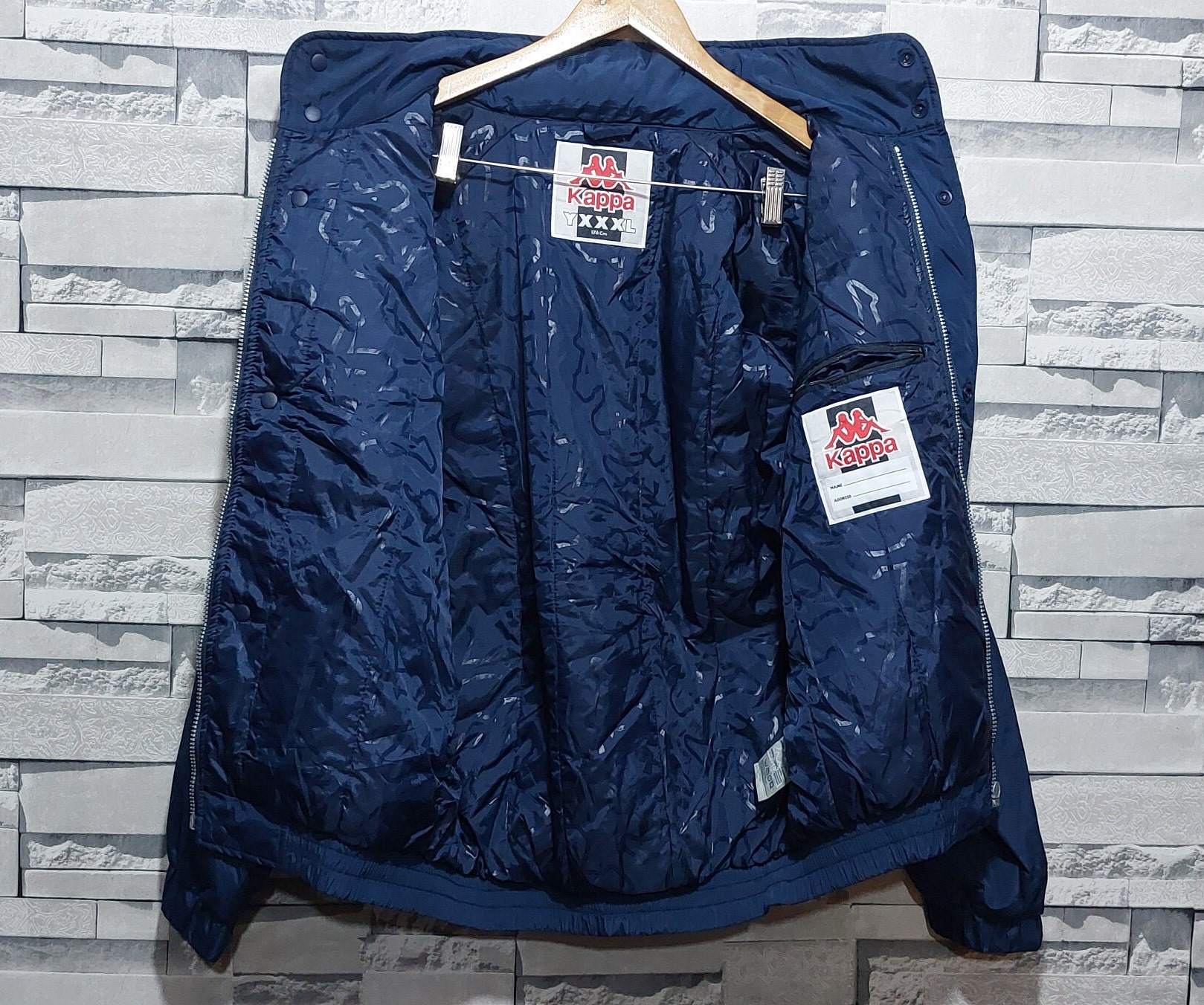 Vintage Kappa Puffer Down Jacket Windbreaker Size: Y 3X Vintage Kappa Puffer Down Jacket Windbreaker Size: Y 3X