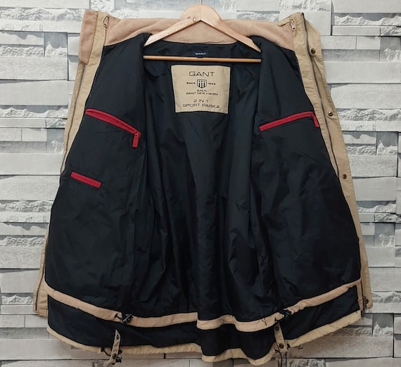 Vintage Gant Parka jacket Size: L/ Antique Gant F… - image 1