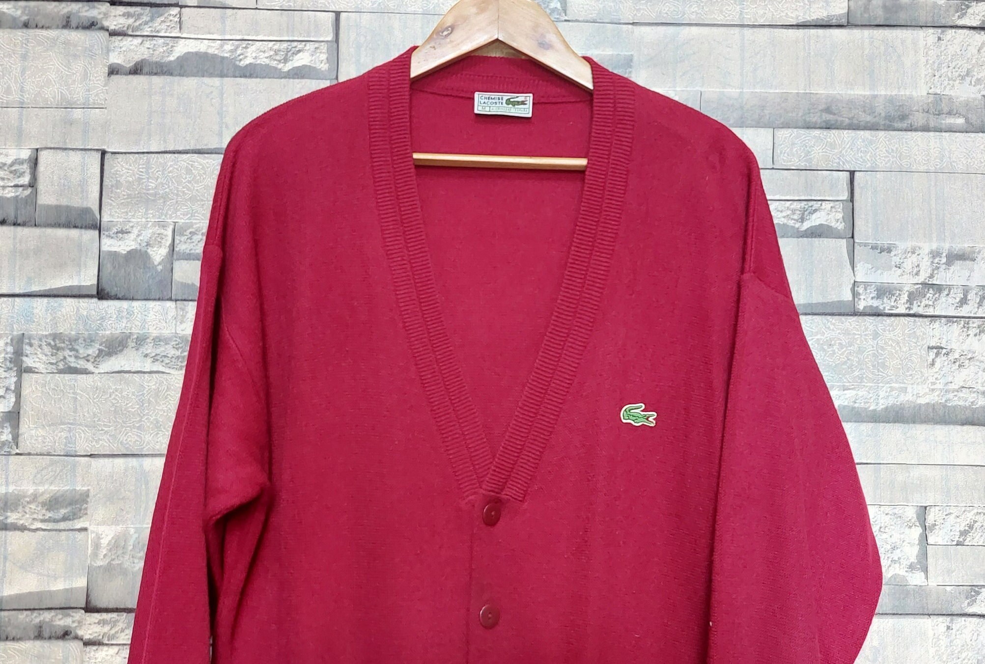 Pink lacoste cardigan deals