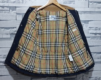 Luxury Burberry Jacket KIDS Size: 10 Years/ Antique Burberry jacket Kids/ Authentic Burberry jacket/ Vintage Burberry Kids Coat Jacket