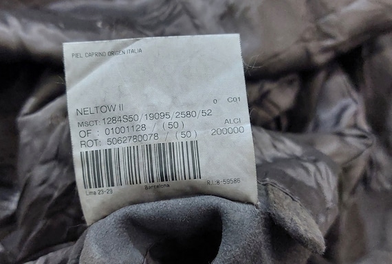 VTG Burberry Leather Suede jacket Size: 60/L/XL/ … - image 8