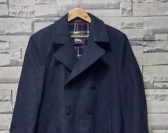 Vintage 90s Burberry Hoodie Coat Size: 46/ XL/ Antique Vintage 90s Burberry Hoodie Coat Size: 46/ XL/ Antique