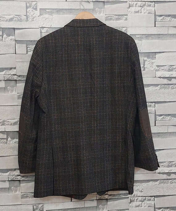 Vintage 90s Burberry Blazer jacket Size: 56/ 2X/ … - image 5