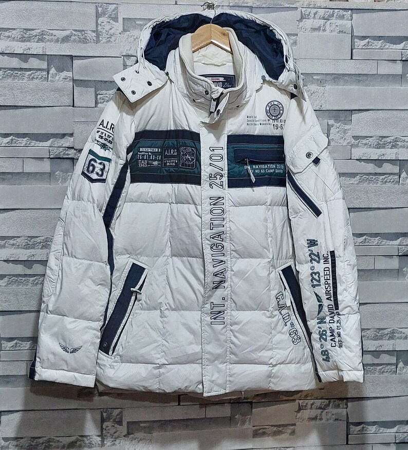 Vintage 90s CAMP David Parka Jacket Size XL/ Antique CAMP Etsy