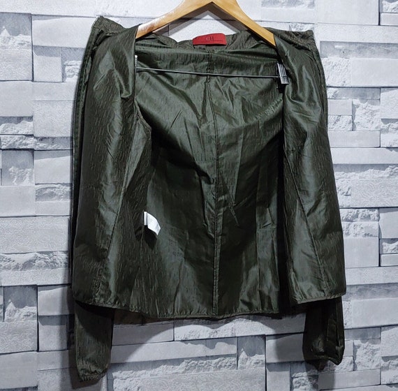 Luxury Carolina Herrera Silk Hoodie Jacket Size: … - image 2