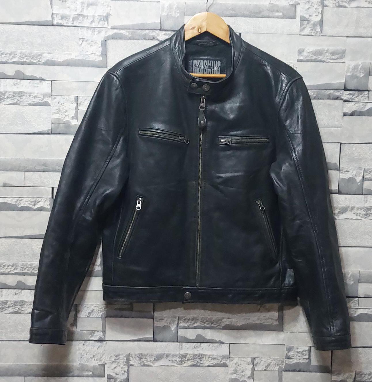 Vintage 90s Riders Leather Jacket Size: L/ Antique Motorcycle Leather Jacket/  Authentic Leather Bomber Jacket/ Vintage Clothing Men - Etsy