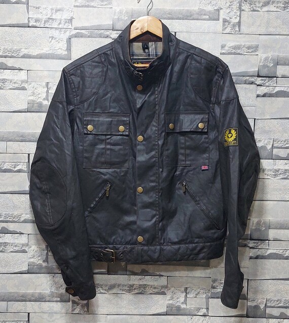 Antique Belstaff Steve Mcqueen Wax Jacket Size XL Authentic Belstaff Steve Mcqueen Motorcycle Jacket Vintage Retro Belstaff Rider Bomber Etsy