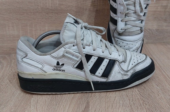 Vintage Adidas Allround Low Top Leather Trainers … - image 4