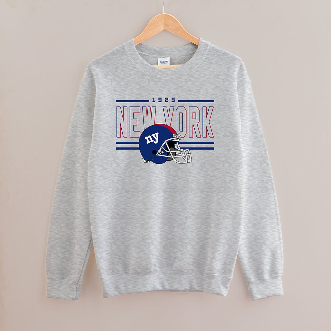 New York Football Team Crewneck Etsy